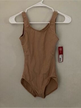 Capezio Nude/Tan Tank Leotard
